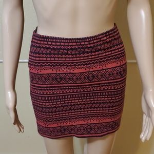 Forever 21 Tribal Print Skirt